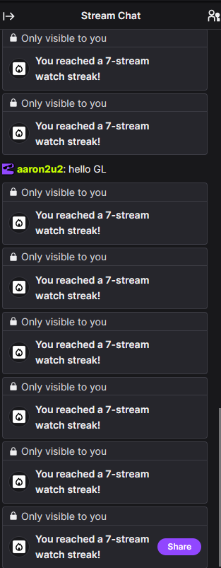 aaron2u21's tweet photo. Just Twitch things :D https://t.co/5elxQ1rVEF