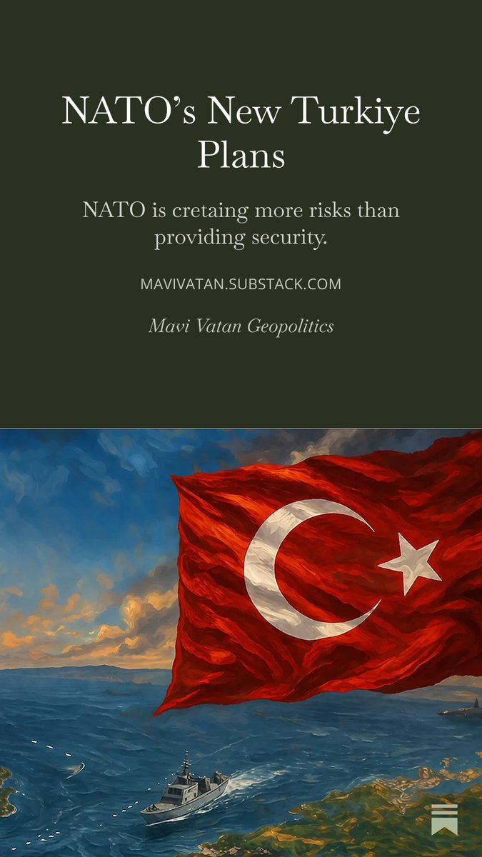 cemgurdeniznet's tweet photo. NATO is creating more risks for Turkiye than providing security. My recent substack article covers the ramifictaions of the new NATO plans for the region.

https://t.co/7jsh2BkxZ5 https://t.co/G1sL2cmO6t