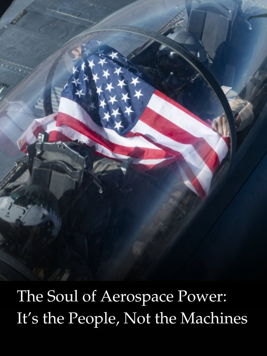 ASForcesMag's tweet image. COMMENTARY: "The Air Force and Space Force are about people empowered by technology, people sustained by trust, people bound by duty, and people willing to risk everything for one another."
MORE: airandspaceforces.com/commentary-sou…
#AirForce #Airman #SpaceForce #Guardian