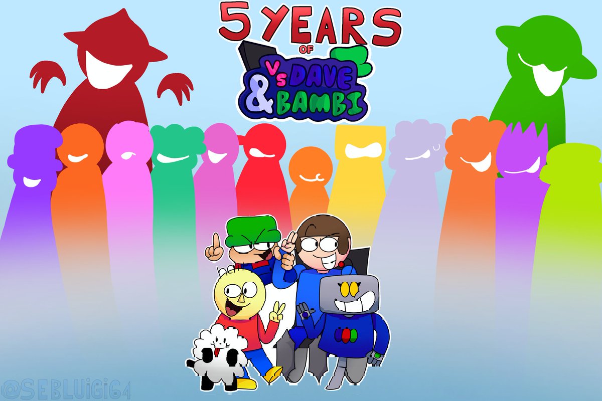 5 YEARS OF INSANITY 

#daveandbambi #daveandbambimod #daveandbambigoldenapple