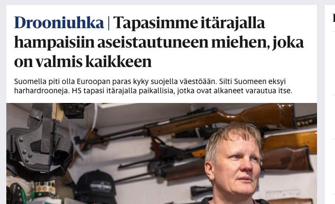 Hei <a href="/hsfi/">Helsingin Sanomat</a> , nyt on vähän nolo otsikko. Ärsyttää laatulehdessä tällaiset.