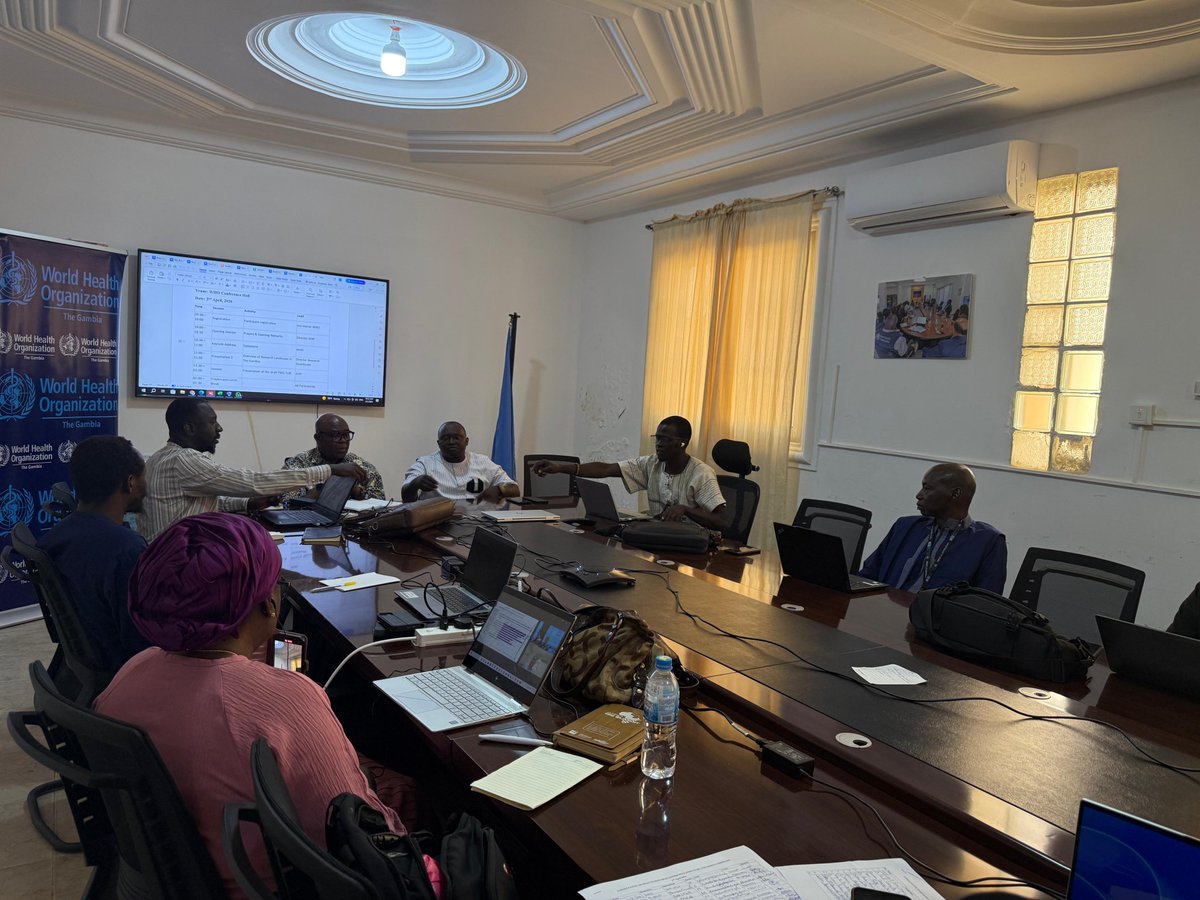 WHO Gambia tweet media