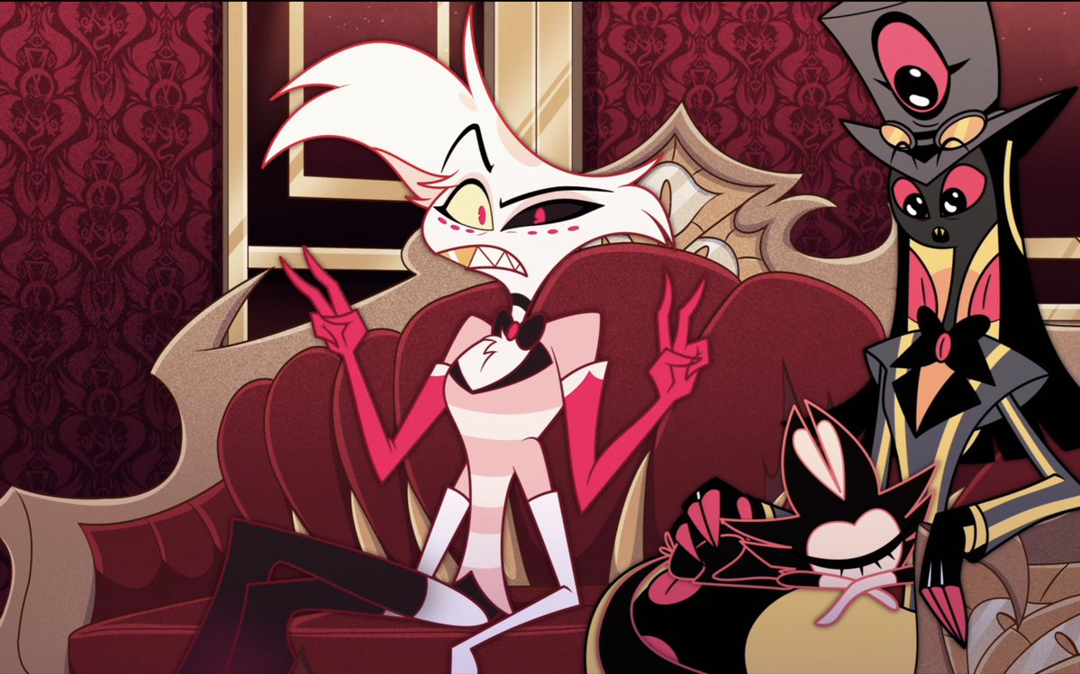 Today’s daily Angel Dust!  #HazbinHotel #AngelDust #HazbinHotelAngelDust