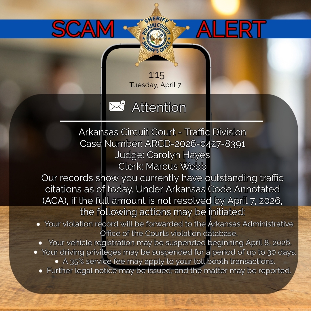 Pulaski County Sheriff’s Office tweet media