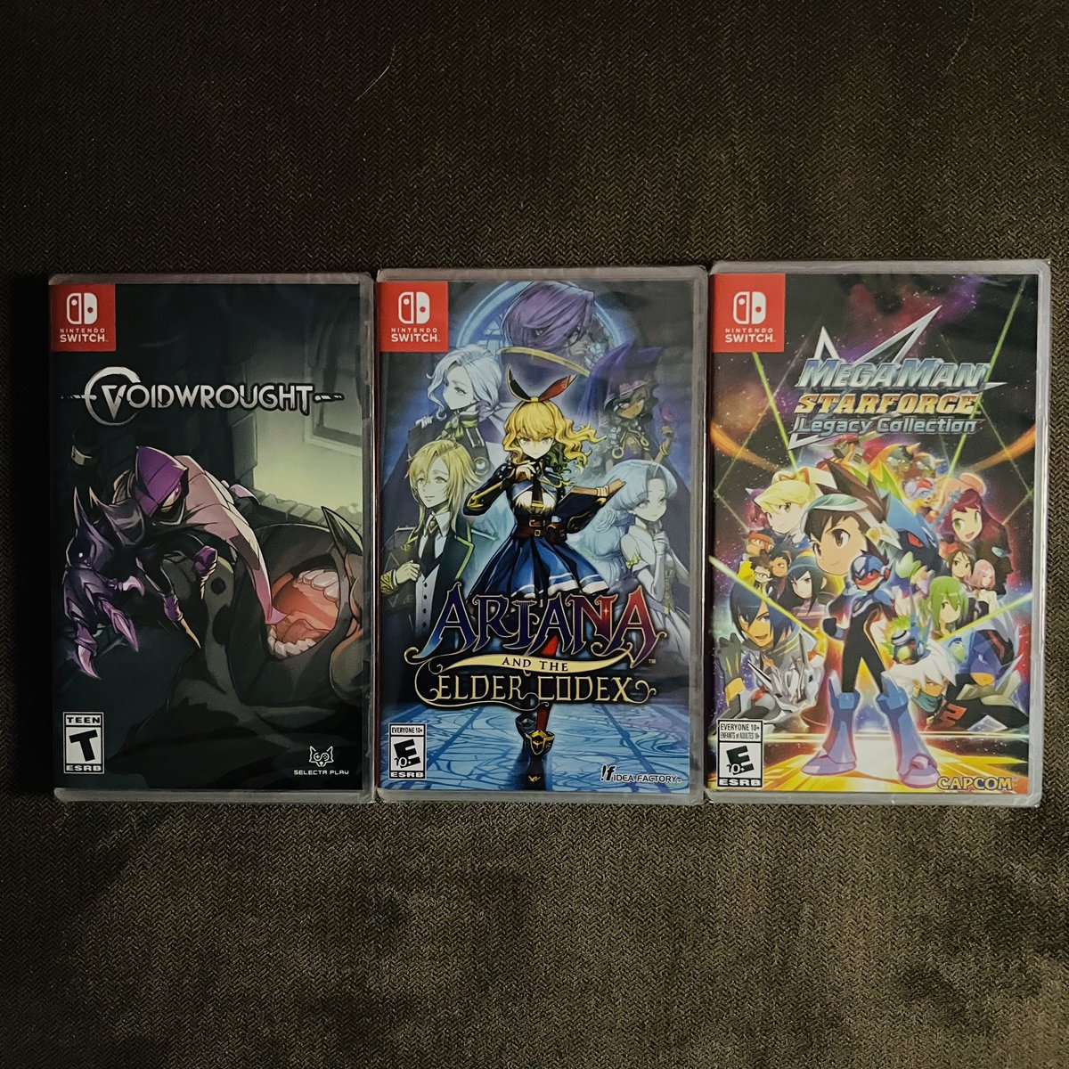 A few recent pick-ups for #NintendoSwitch #games #gaming #videogames #gamecollecting