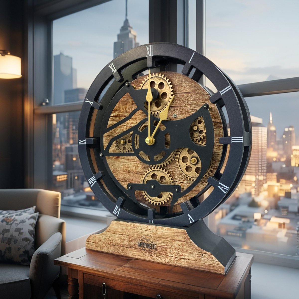 TheGearsClock's tweet image. The Gears Clock Canada Line ⏰
Add the finishing touch to your room

🕰️ Model: Vintage Brown - Convertible from Desk to Wall Clock
💫 Size: 10 Inches
🛒 Shop Now: thegearsclock.com
🛍️ Shop Now: tinyurl.com/53hh7prj
🌟 Follow for the latest deals

#wallclock