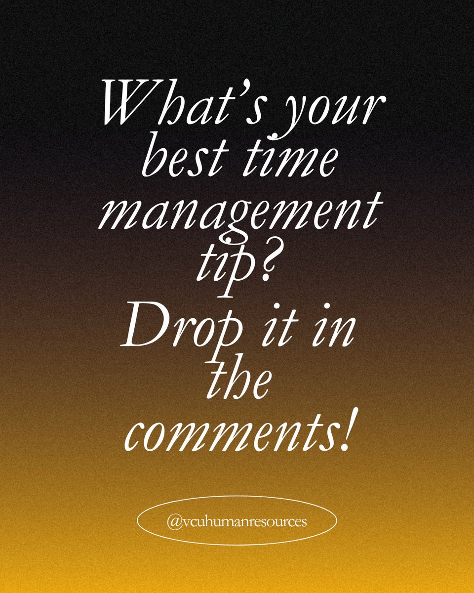 VCU Human Resources tweet media