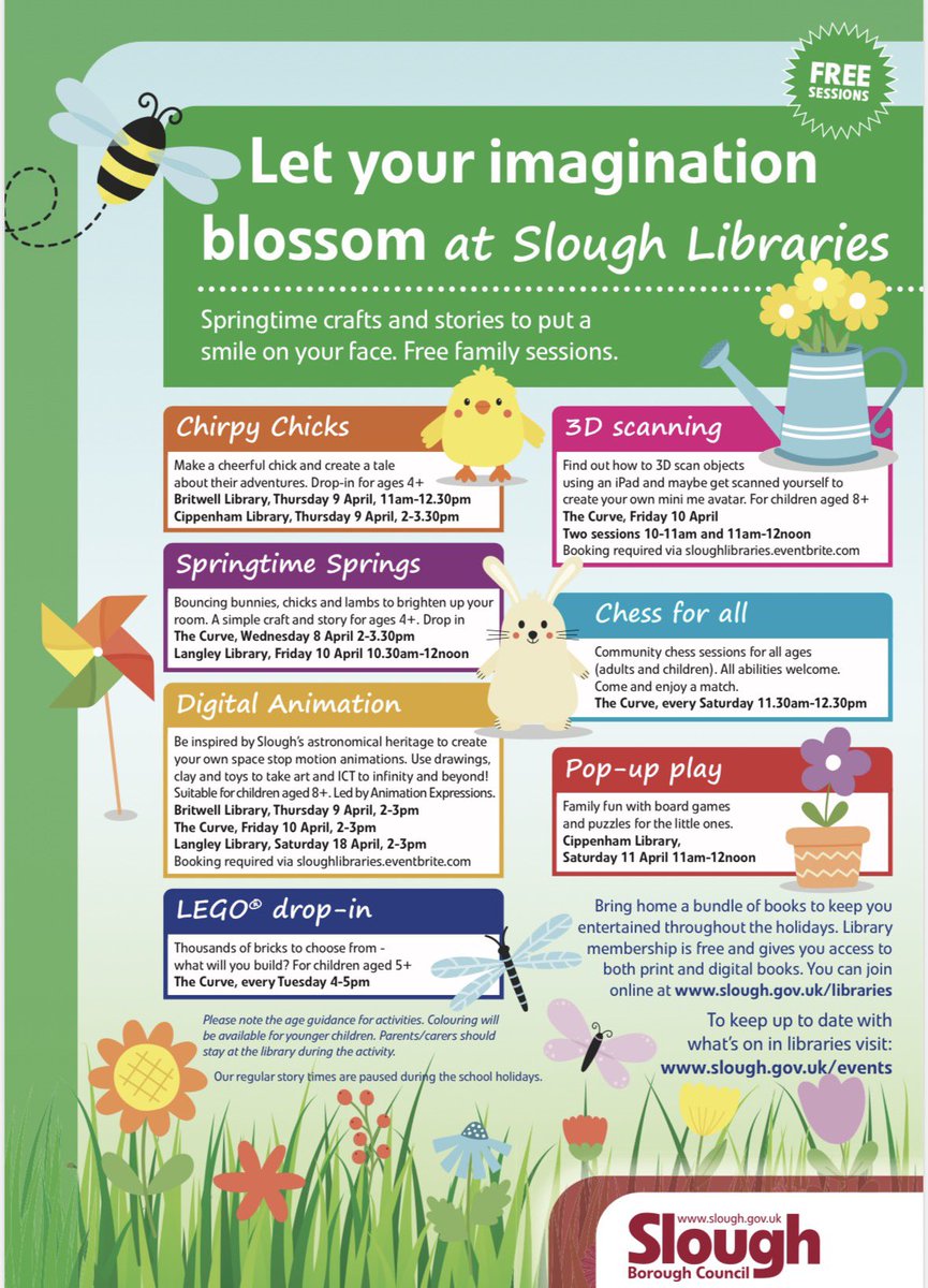 Slough Libraries tweet media