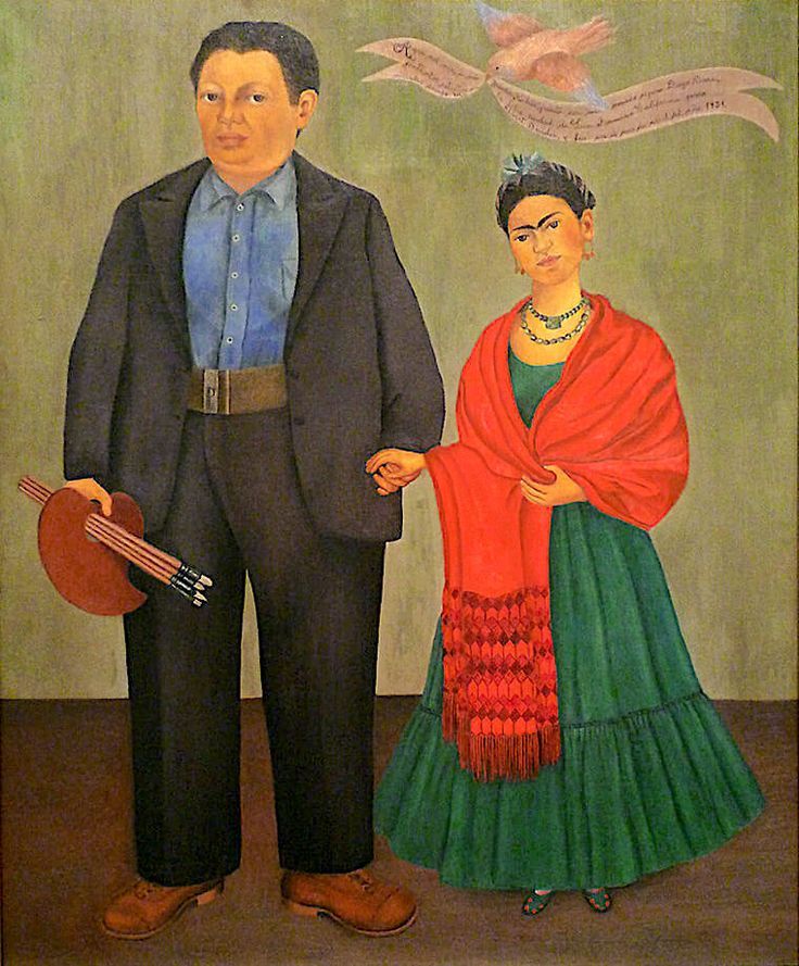 FridaKahlo's tweet photo. "Frieda y Diego Rivera." (1931)

#FridaArt #FridaKahlo #Art #México https://t.co/7Ro5PXrRaY