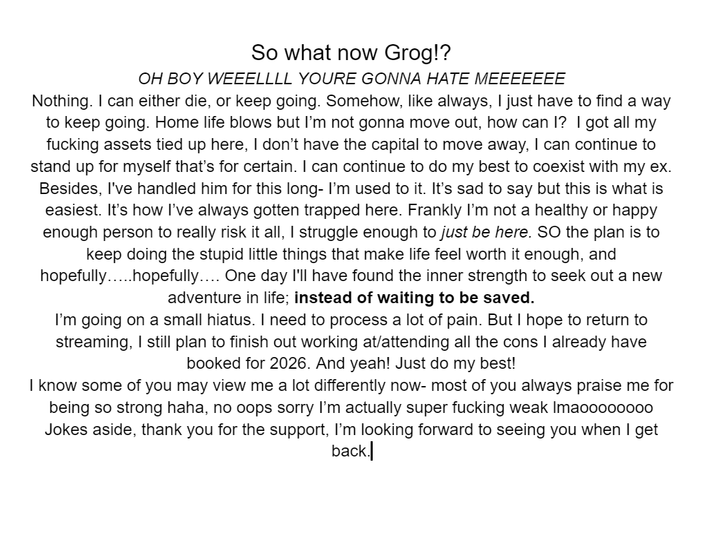 Grogda 👁️🍲 Cyclops V-tuber tweet media