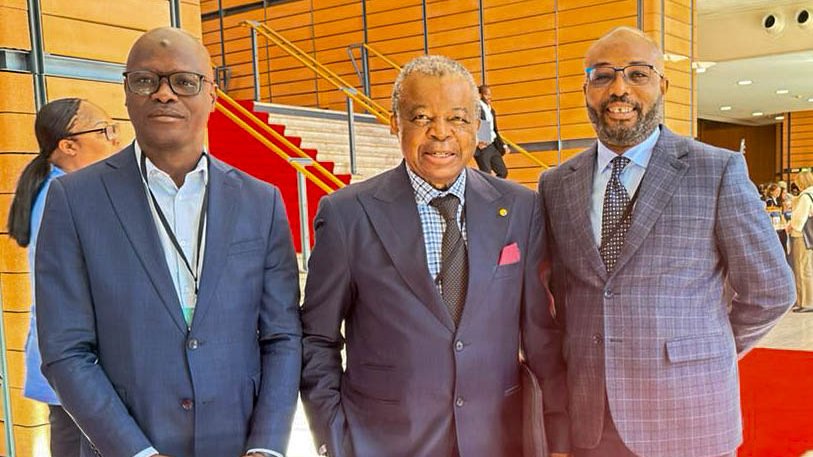 UGANC_Guinee's tweet photo. L'UGANC au Sommet One Health de Lyon
À l'occasion de la Journée Mondiale de la Santé, le recteur, le Pr Keita, et le Directeur du CERFIG, le Pr Touré, participent au Sommet One Health, qui se tient les 6 et 7 avril 2026 à Lyon.
#OneHealth #TempleDuSavoir #UGANC #CERFIG #Guinée https://t.co/dC68LFCcQ7