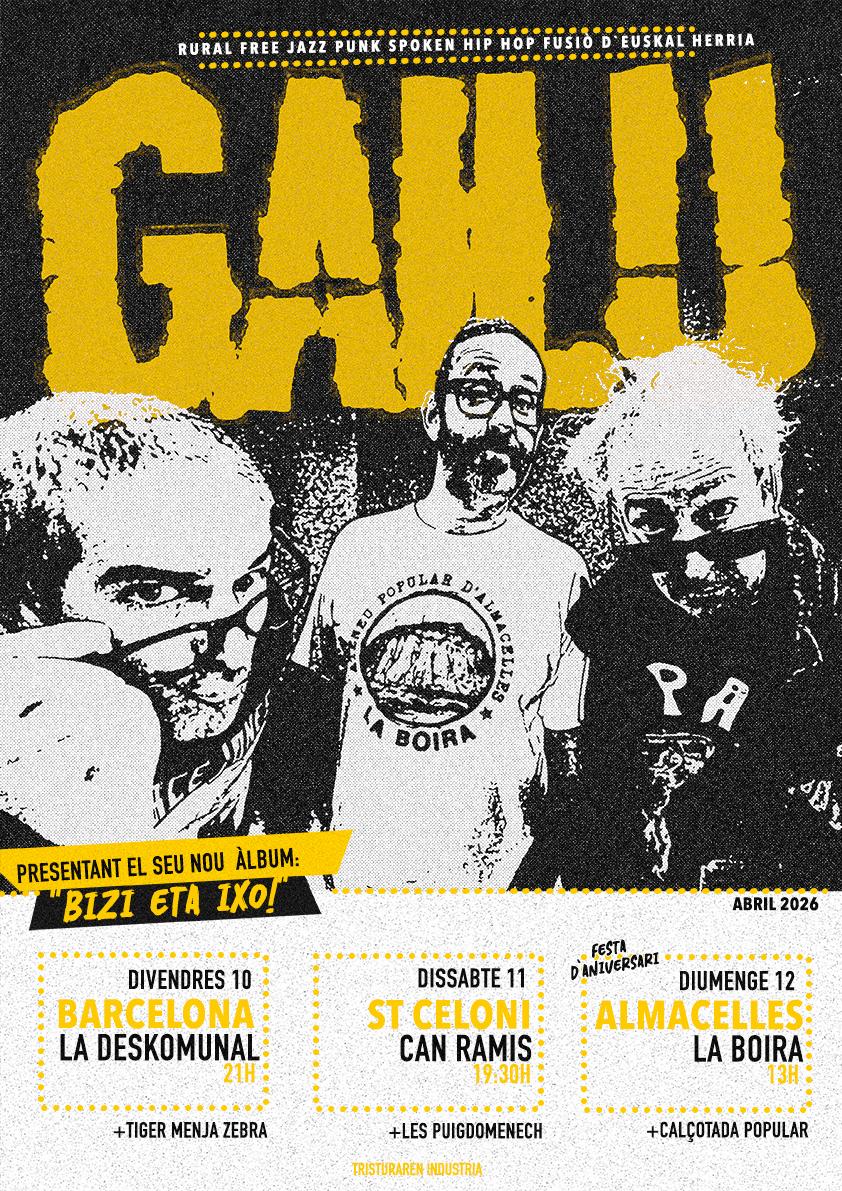 UncluGarrot's tweet photo. Apunteu les dates, aqui podeu comprar les entrades si veniu divendres a la DESKOMUNAL
https://t.co/jbYx3WhocQ https://t.co/za6O0PXUpN