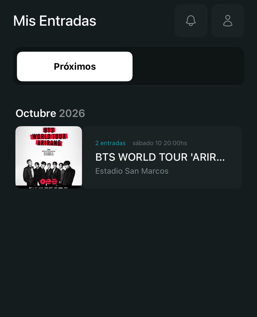 JKJM2706's tweet photo. EN MI CURRICULUM VOY A PONER QUE SOBREVIVÍ A LA VENTA DE ENTRADAS DE BTS 😭✊🏻 https://t.co/nGXKF8uLfl