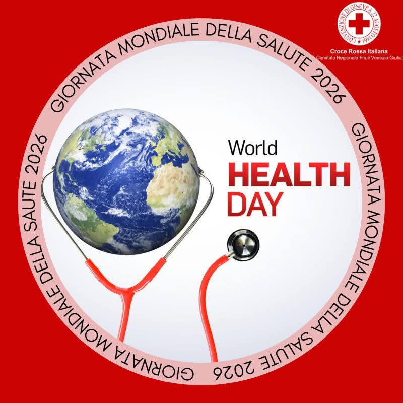 La #GiornataMondialedellaSalute 2026 ci ricorda che la #salute è un bene collettivo che richiede impegno e collaborazione: promuovere ricerca e innovazione, partecipare ai programmi di prevenzione, diffondere informazioni corrette.

#CroceRossa #CRIFVG #UnItaliaCheAiuta
