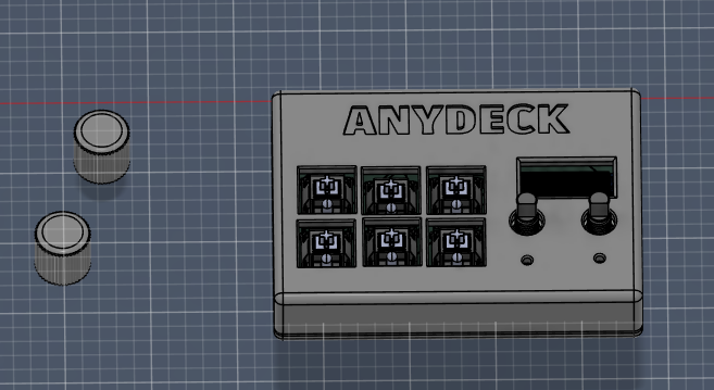 seeedstudio's tweet image. ⌨️ What if your shortcuts had their own dedicated controller?

ANYDECK by Anis-awl is a compact 6-key macropad powered by XIAO RP2040 — with dual rotary encoders, OLED display, and RGB lighting.
A simple, customizable tool for shortcuts, volume, and workflow control.

Full