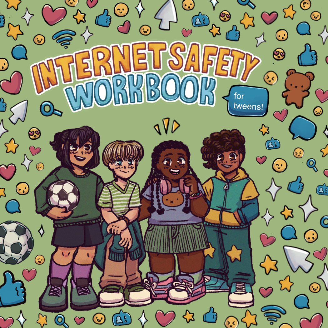 ECSupport_org's tweet photo. April is Child Abuse Awareness Month 💙
Teaching kids online safety is just as important as real-world safety.
📘 https://t.co/3QhkToBmmN
🎨 https://t.co/mYVh1o52hZ https://t.co/8NUaV6VXGs