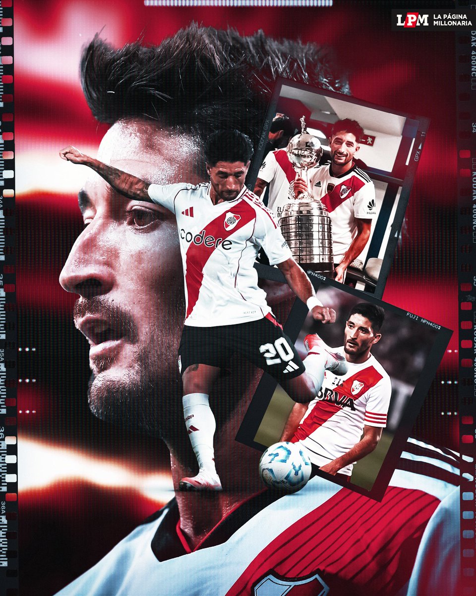 🏆Libertadores
🏆🏆Recopa Sudamericana
🏆🏆Liga Profesional
🏆🏆🏆Supercopa Argentina
🏆🏆🏆Copa Argentina
🏆🏆Trofeo de Campeones

Llegó en 2015 y, diez años después, se fue con el bolso lleno de trofeos. "Siempre fui un convencido de que podía jugar en River. Nunca dejé de