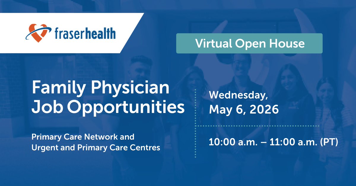 Fraser Health Careers tweet media