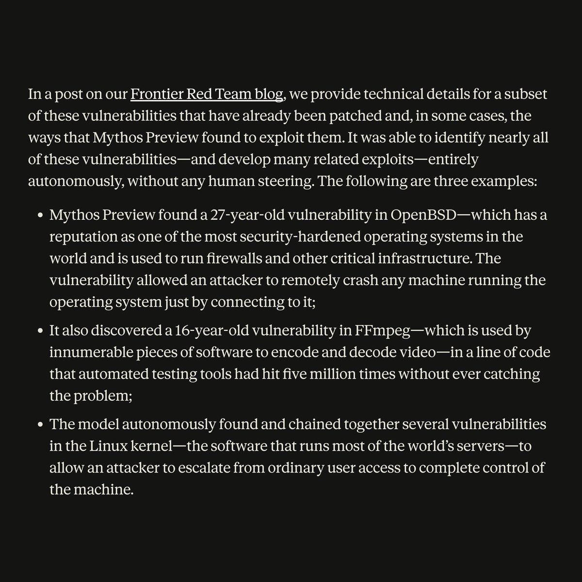 Amank1412's tweet image. Introducing Glasswing and Mythos Preview to the world.