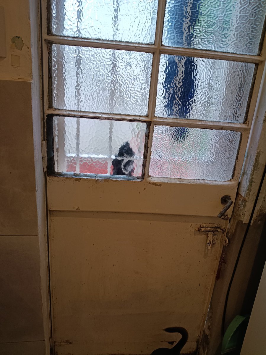 micapersuh's tweet photo. Al segundo día de mudados, Martin rompió el vidrio de la cocina. Hoy, después de cinco años, el vidrio fue arreglado. Por eso, la tormenta. https://t.co/HnZfwOS4oO