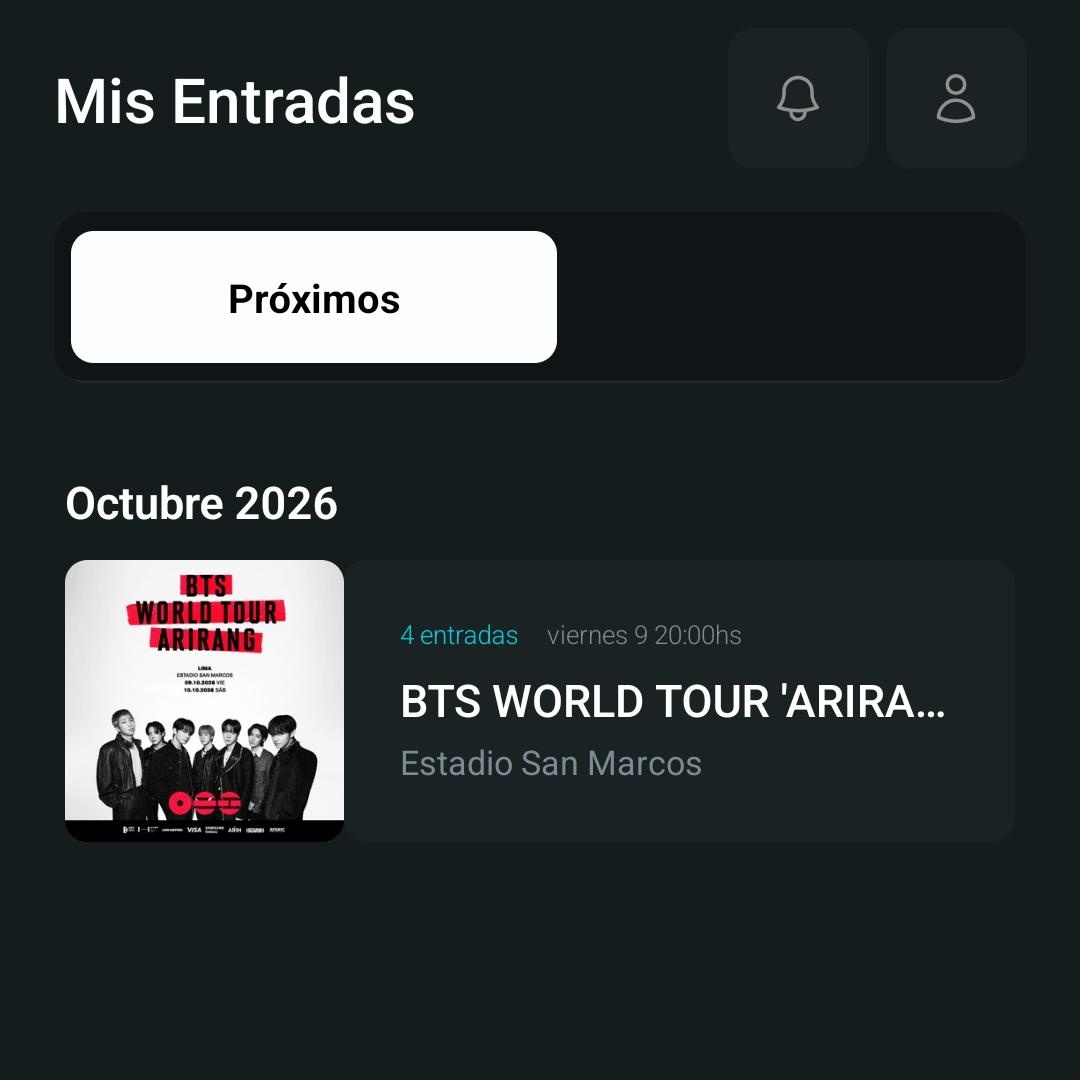 ithvkoo_'s tweet photo. LO CONSEGUIIII!!! VOY A VER A BTS LPTMRRR 😭💜💜💜 https://t.co/Lp5jDaSQln