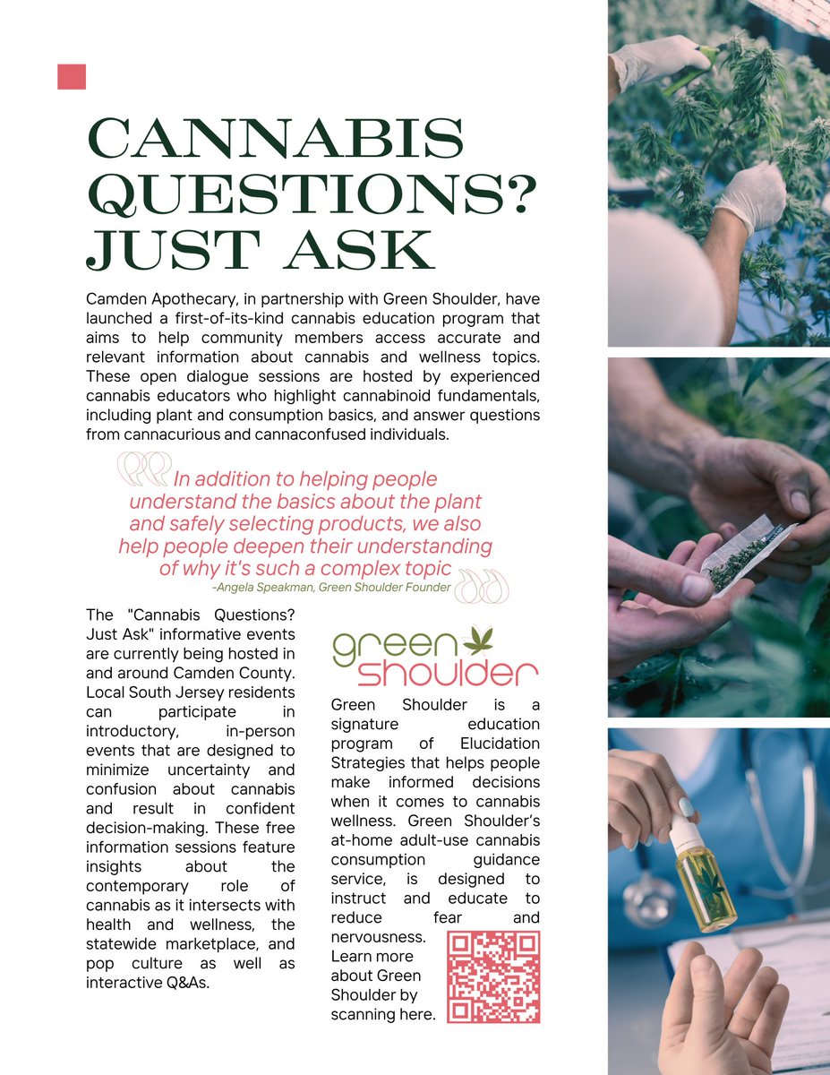 CamdenCannabis's tweet photo. ICYMI Camden Apothecary is featured in the latest edition of Issuu's Southern New Jersey 55 Spotlight 📝

Read More: https://t.co/oasGW5x1mT https://t.co/XKCkkl5Nxj
