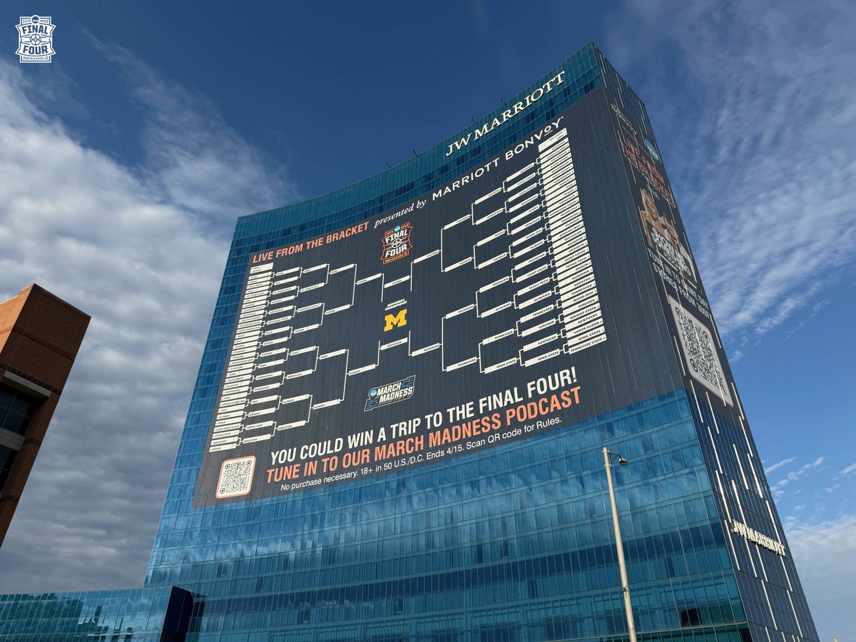 The final bracket update 🤩

#MFinalFour