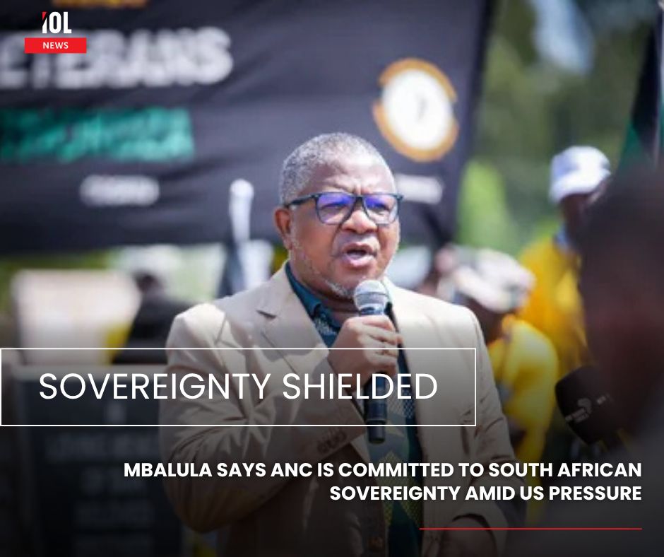 IOL's tweet image. ANC Secretary-General Fikile Mbalula says the ANC is determined to protect South African sovereignty, despite pressure from the US.
#Politics #ANC #FikileMbalula #SouthAfrica #US
Read on tinyurl.com/mrt59x3c