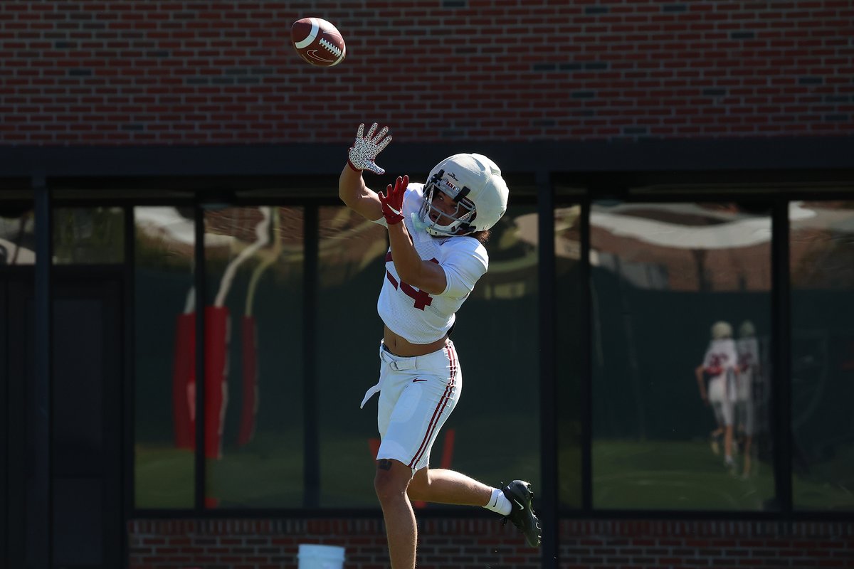 Charlie_Potter's tweet image. #Alabama freshmen Xavier Griffin (11), Jamarion Matthews (41), Corey Howard (32) and Rihyael Kelley at Tuesday's spring football practice.

Photo gallery from practice No. 11:

🔗 on3.com/teams/alabama-…