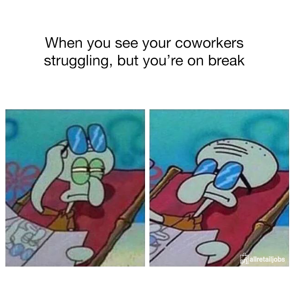 AllRetailJobs's tweet image. Not my problem... for now 😅
#retaillife #sales #customerservice #retailjobs