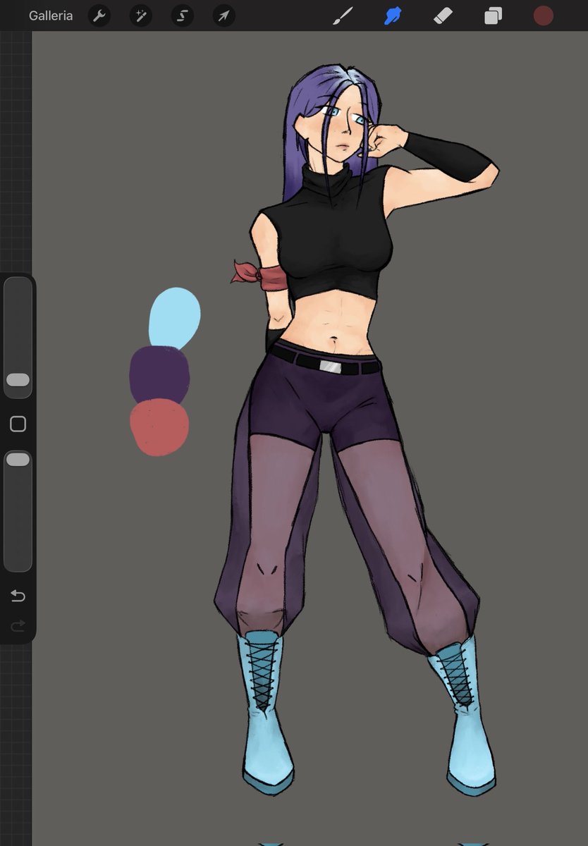 httpxryu_'s tweet photo. I just wanna share my oc for a Pokerole campaign I'm gonna take part in cause I'm feeling kinda proud of this one (I never do female characters) https://t.co/eSh6RRaOtA