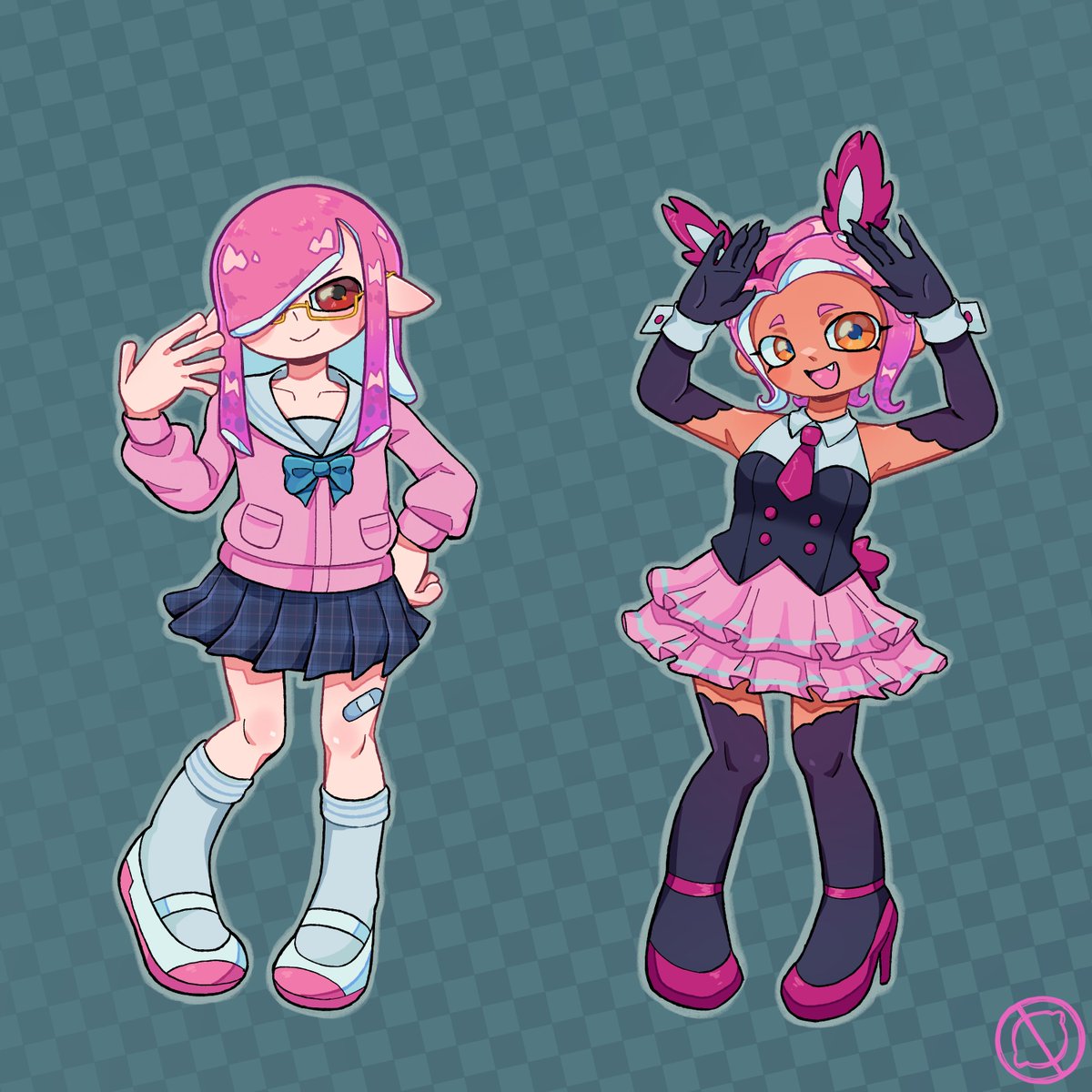 notgrease's tweet image. springfest fits 2/3
li'l bunnies 🐇