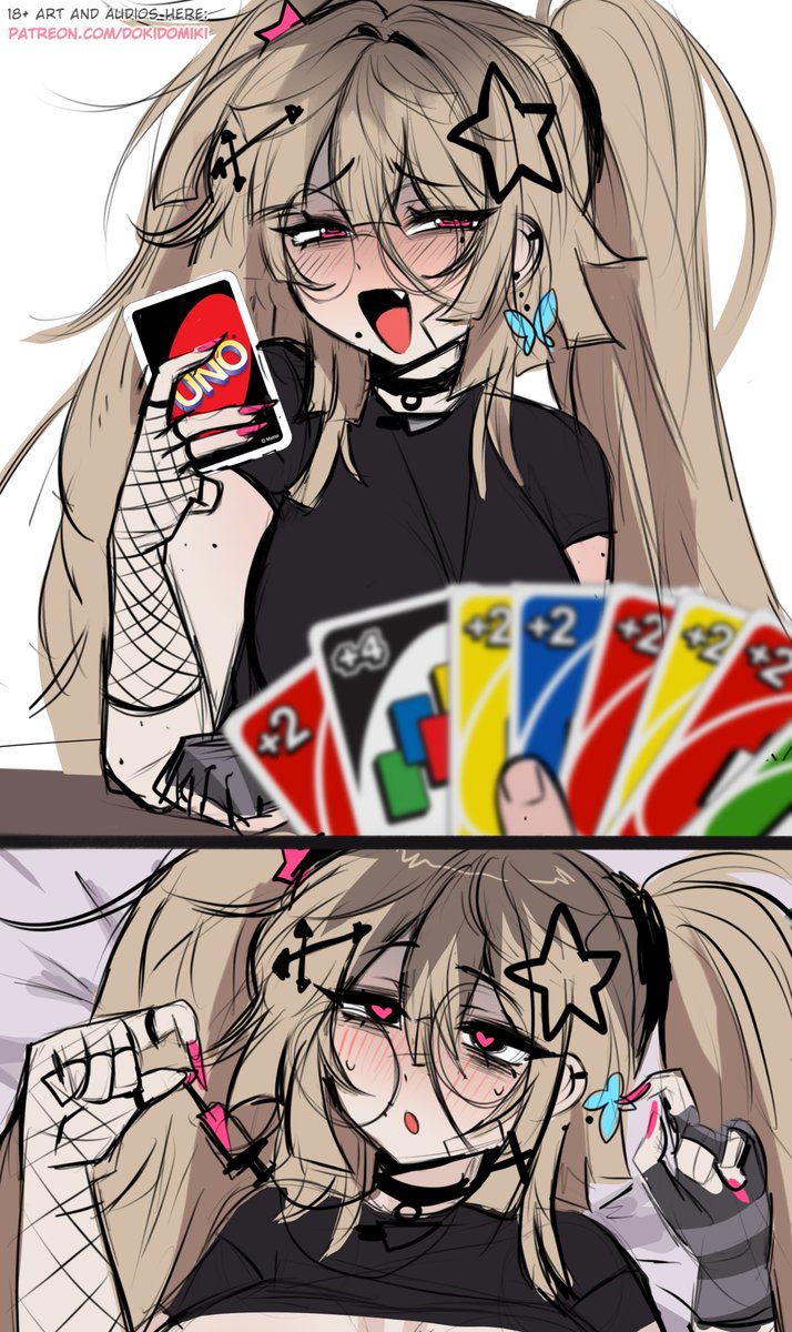 Miki is very cheeky about her imminent victory