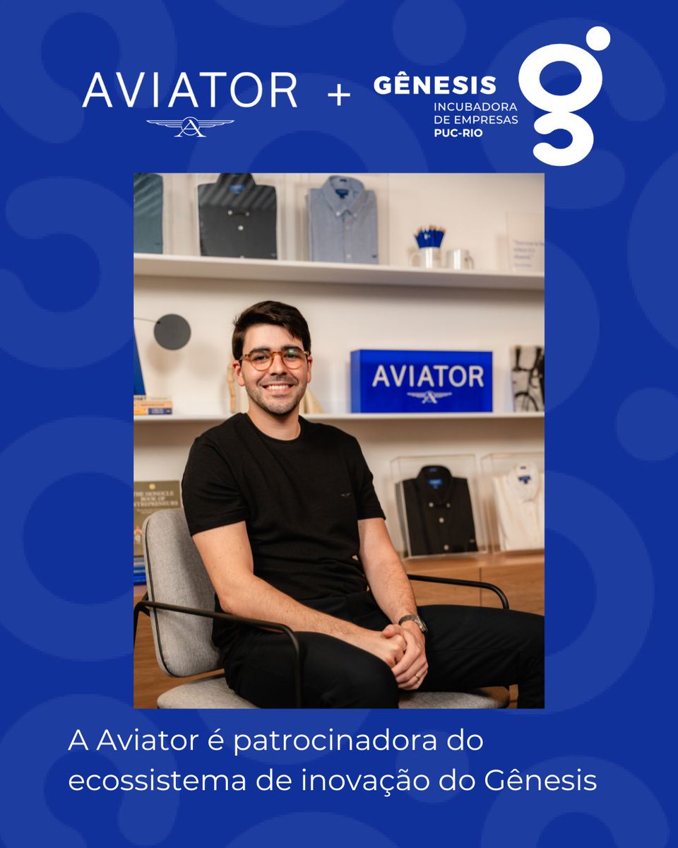 pucgenesis's tweet photo. Há 5 anos, Gênesis e Aviator apoiam empreendedores 🚀 Agora, o Asas para Voar ganha versão em podcast, com histórias como a da https://t.co/ywAiTgUpgz. A gente indica: vale ouvir e se inspirar! 🎧
Matéria completa com os sócios da Aviator no link: https://t.co/RnJumR4CbO https://t.co/jeXhftLceO