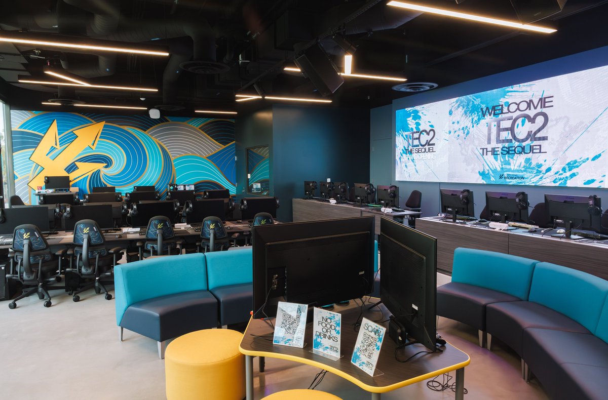 TEC2 Grand Opening for <a href="/UCSDesports/">UCSD Esports</a> 

After long months of preparation, planning, meetings, photoshoots, and long hours staring at photoshop, TEC2 is finally open at <a href="/UCSanDiego/">UC San Diego</a>! I really wanted to go all out in terms of the design aspect, as this event was super important to all