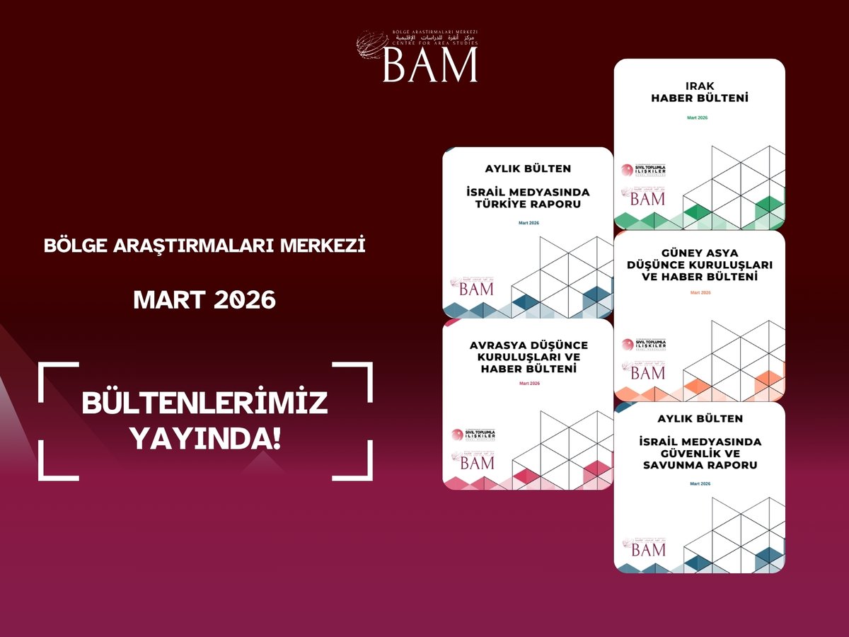 Bölge Araştırmaları Merkezi tweet media