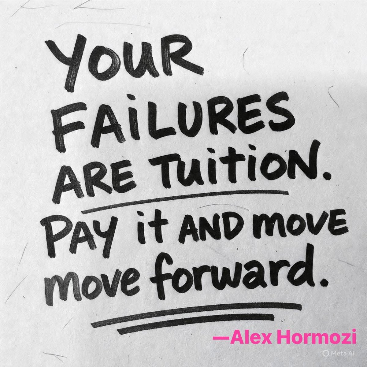 TaraWasinger's tweet image. Paid my tuition in full…and then some!🧾😅 

#AlexHormozi #FailForward #PersonalDevelopmentJourney