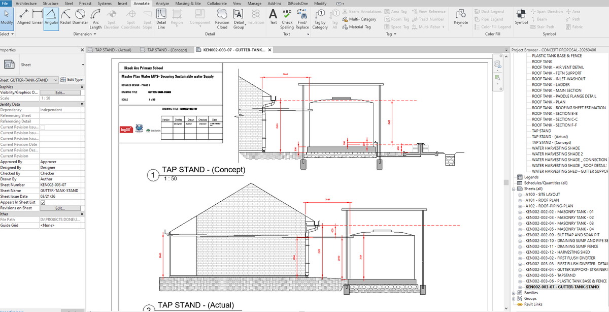WilliamPonari's tweet image. Late into the night work.
PROJECT : Master Plan Water IAPS- Securing Sustainable water Supply