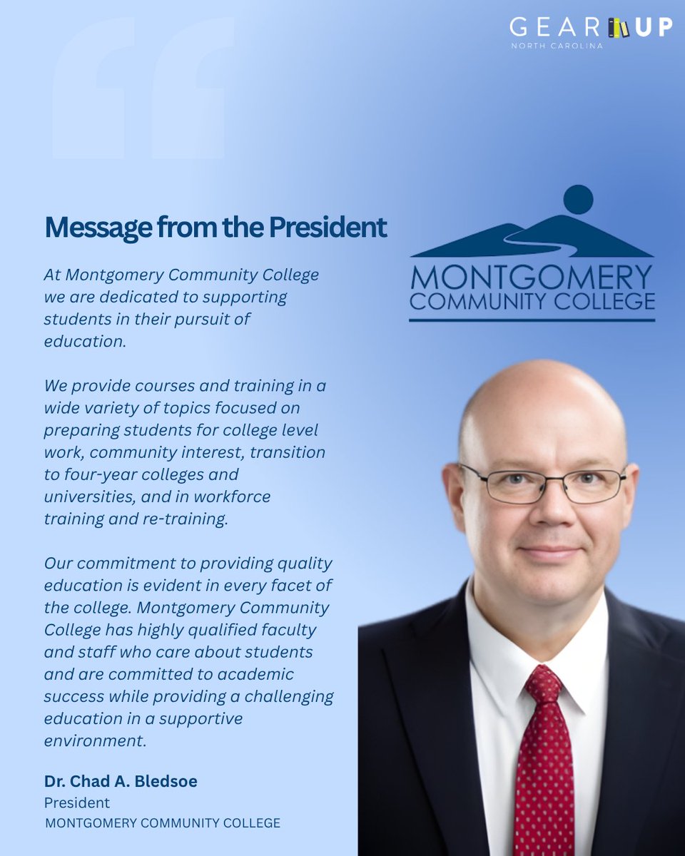 GEAR UP NC tweet media