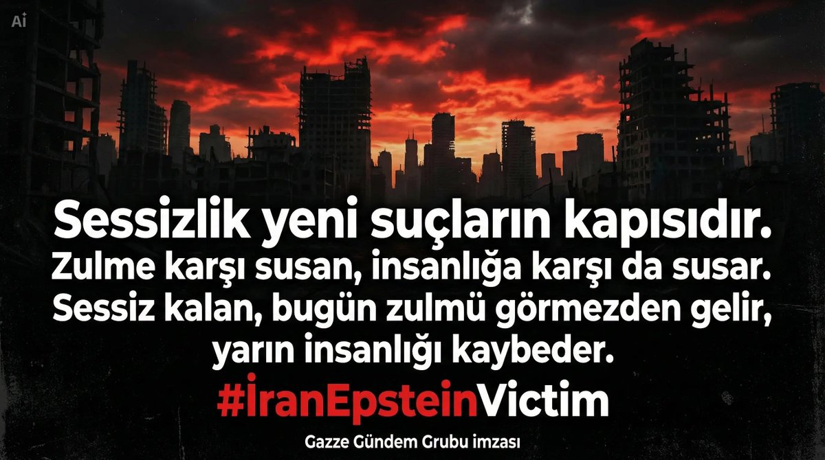 KÜRESEL TEHDİT 

Sessizlik yeni suçların kapısıdır.

 #IranEpsteinVictim