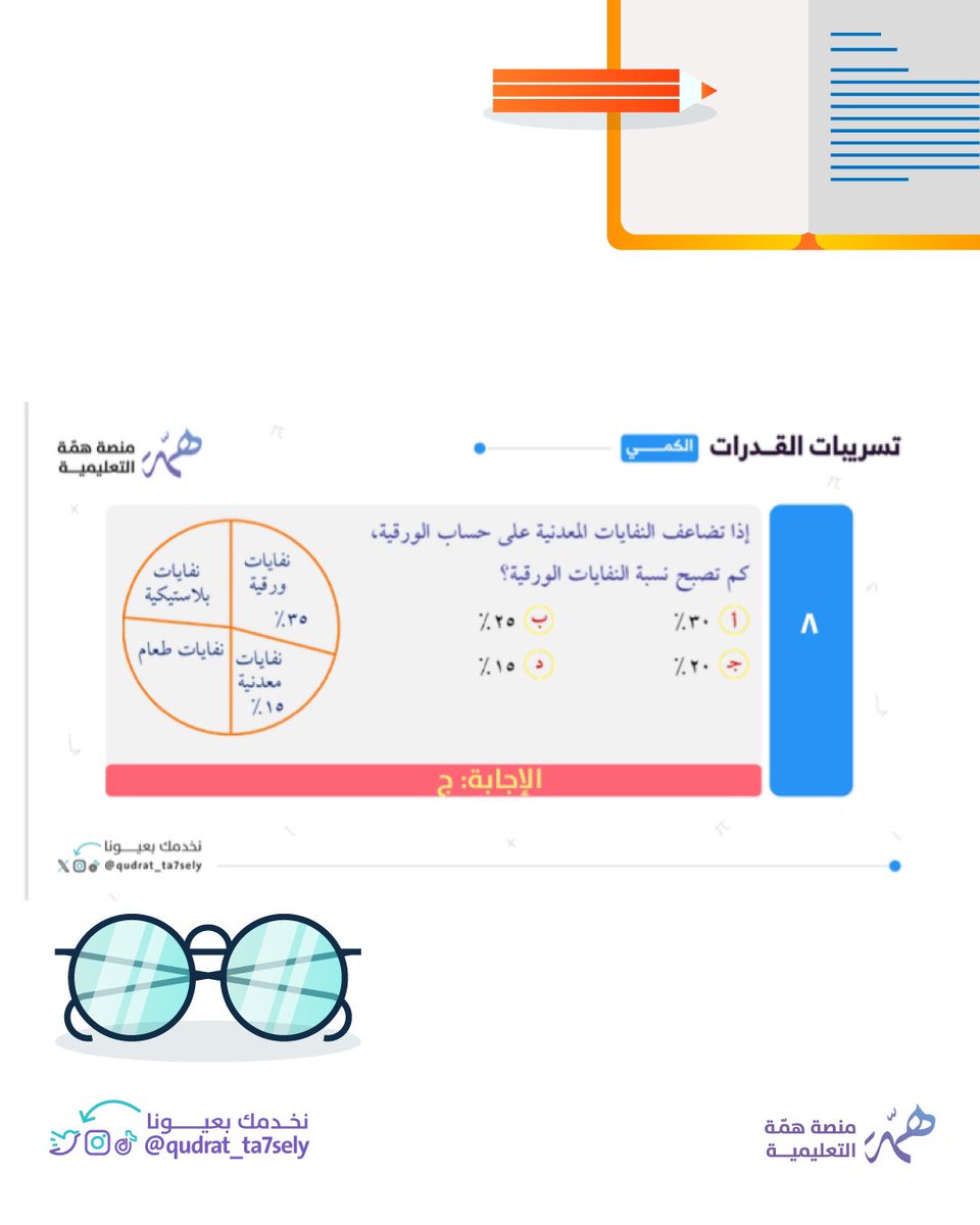 قدرات و تحصيلي | منصة همة tweet media