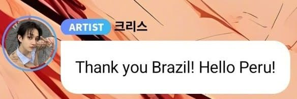 lady_cl4ws's tweet photo. recuerdan cuando Chan nos dijo Hola Peru hace un año? https://t.co/lZujhWRuyf