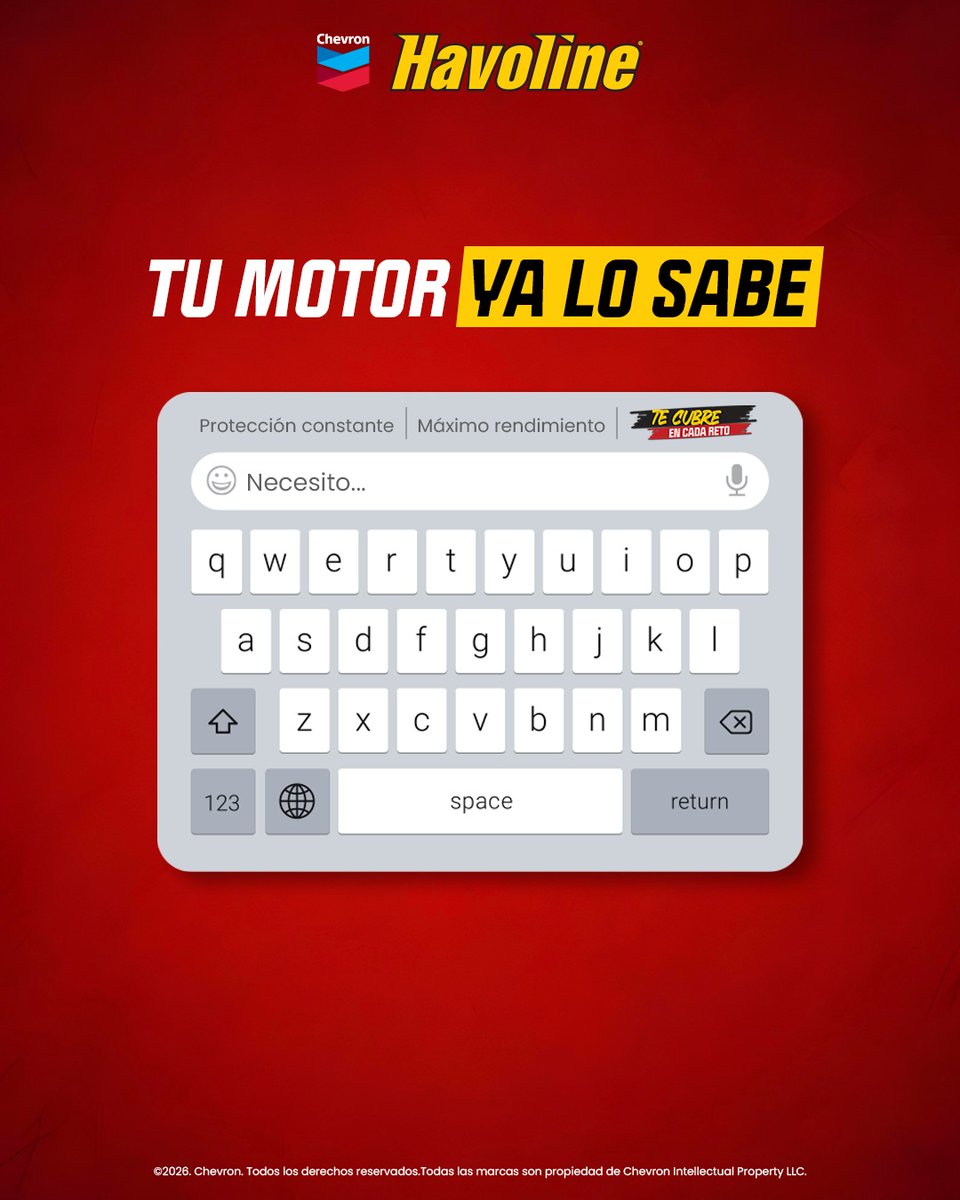 Chevron Havoline México tweet media