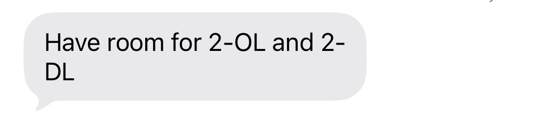 thompsonsctg's tweet photo. If you’re an Unsigned 2026 OL or DL prospect looking for more exposure, start here. Teams are looking to fill voids. https://t.co/YDsdCv3aLr
#Offensiveline #Defensiveline #Edges #GetRecruited #ThompsonScouting https://t.co/bthKMGupMo