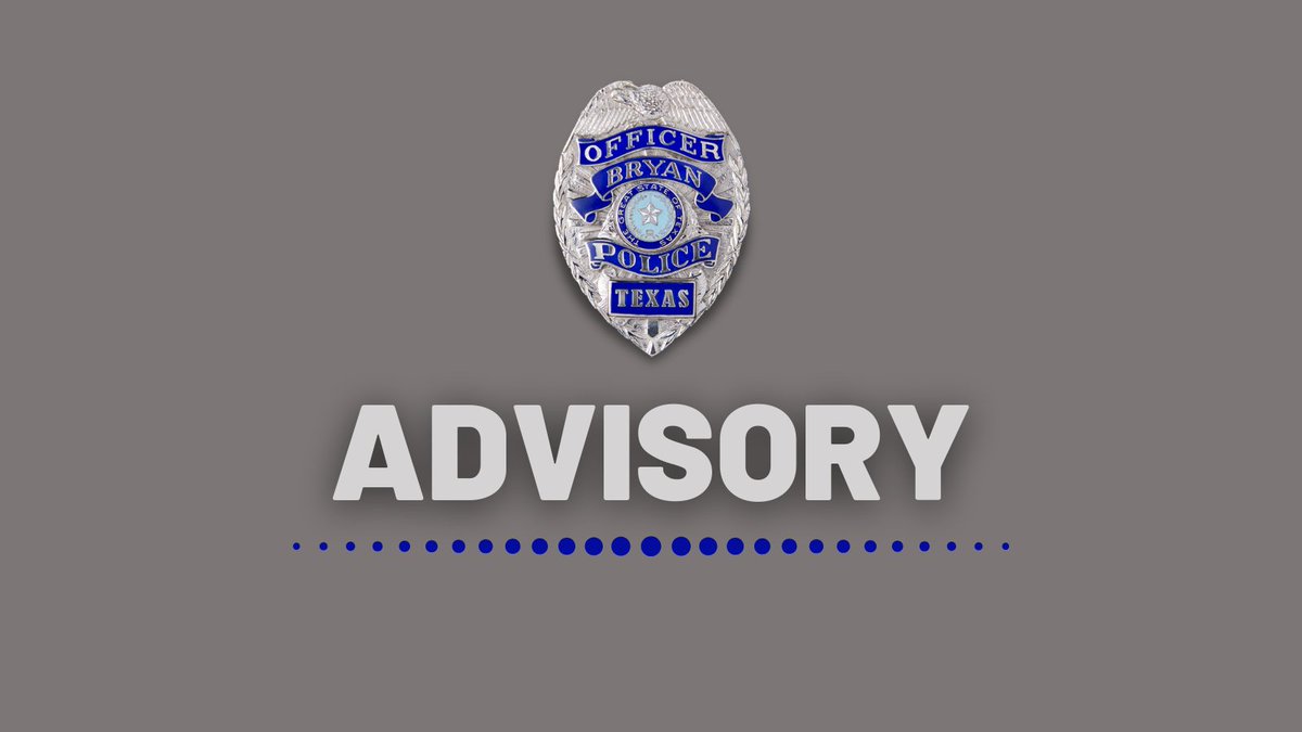 Bryan Police Department tweet media