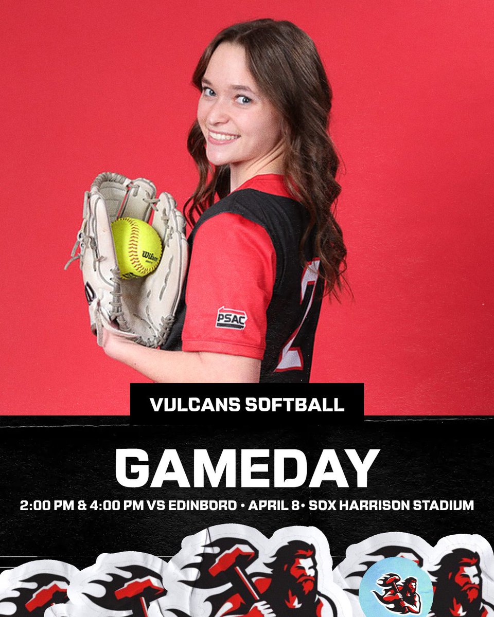CALU_softball's tweet image. GAMEDAY 🥎

🆚Edinboro
📍Edinboro, PA
⌚2 PM &amp;amp; 4 PM

#CalWho #Vulcans #PSAC