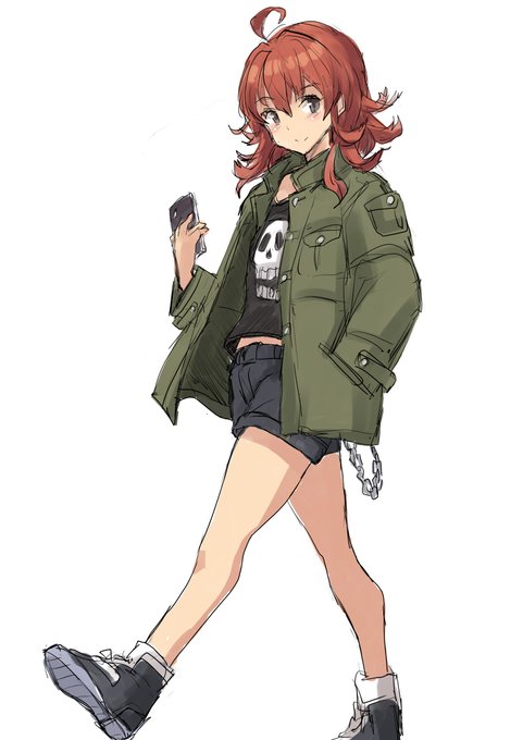 私服嵐ちゃん
ドクロとかチェーンとか好きそう(個人の感想です)
歩きスマホはあきまへんでー 