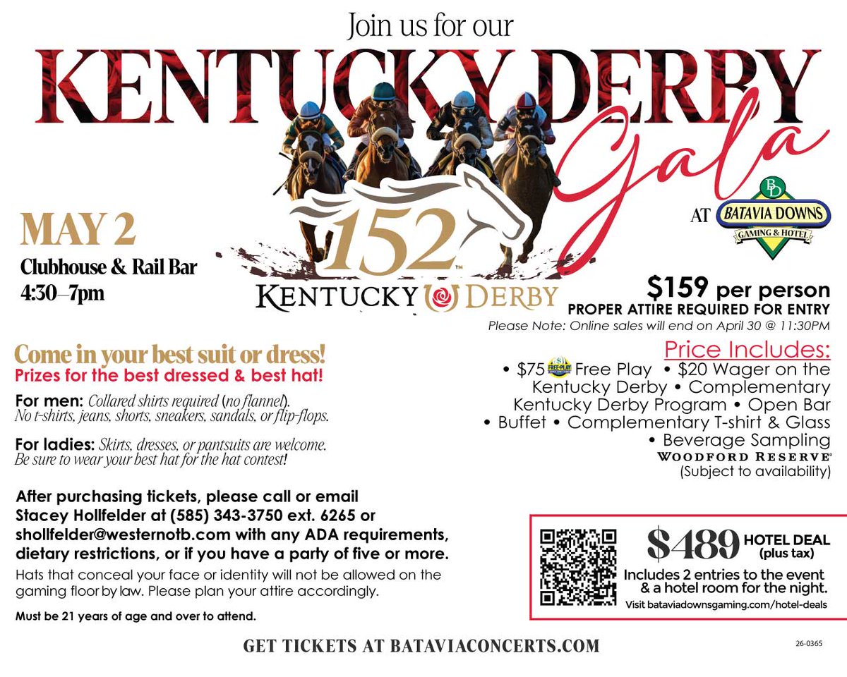 Batavia Downs Racetrack tweet media
