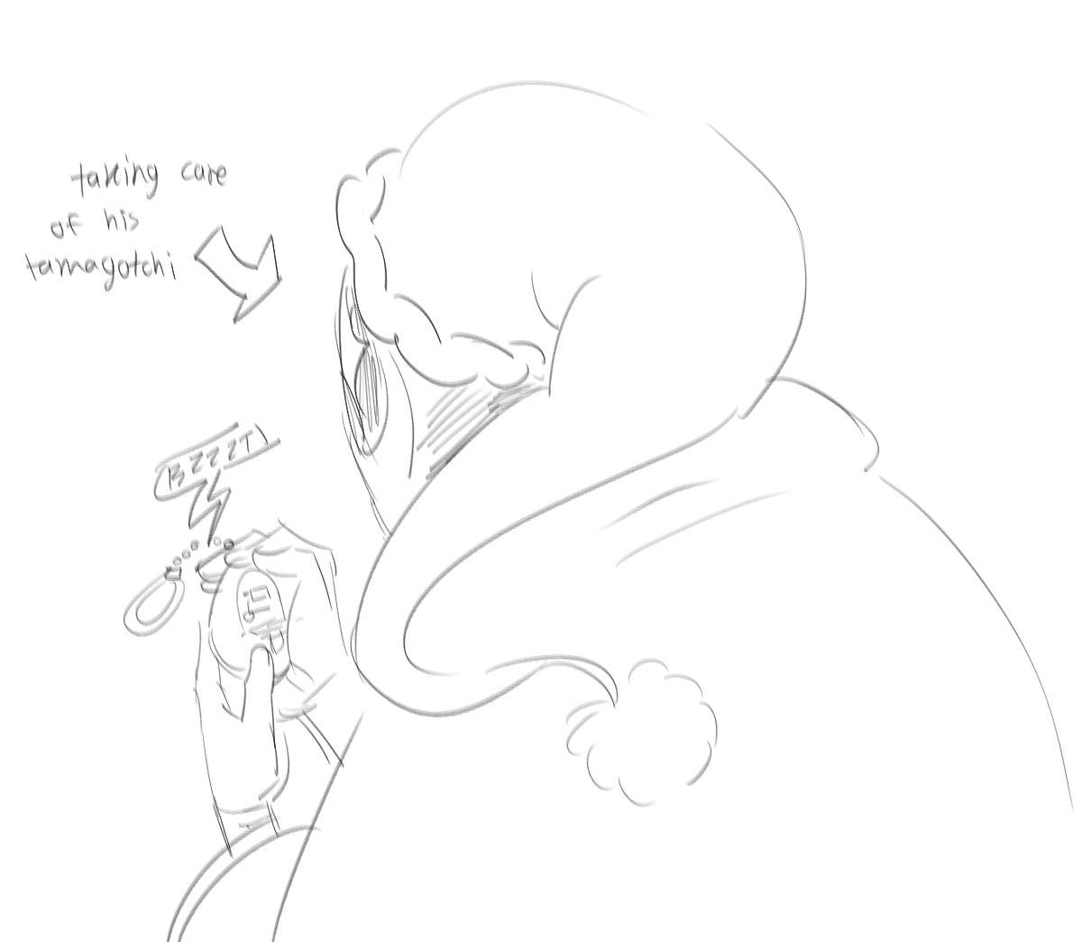 cabinette_'s tweet image. Astro's tamagotchi #knightynight