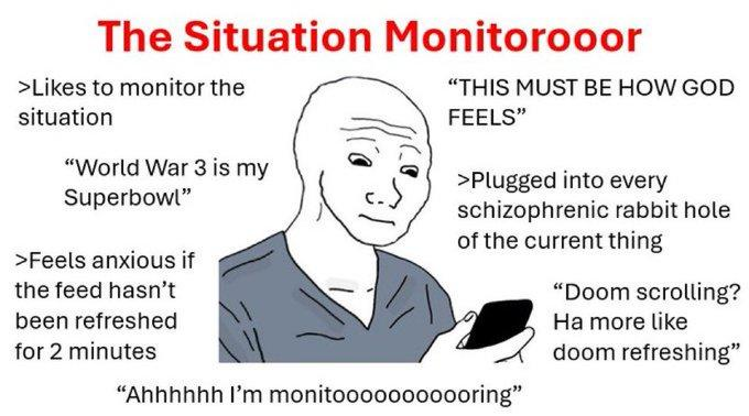 catojec's tweet photo. monitoring the situation rn https://t.co/CemDC3seto